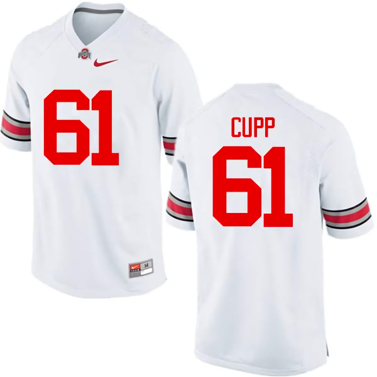 Gavin Cupp Ohio State Buckeyes Men's NCAA #61 Nike White College Stitched Football Jersey EKU3756DF